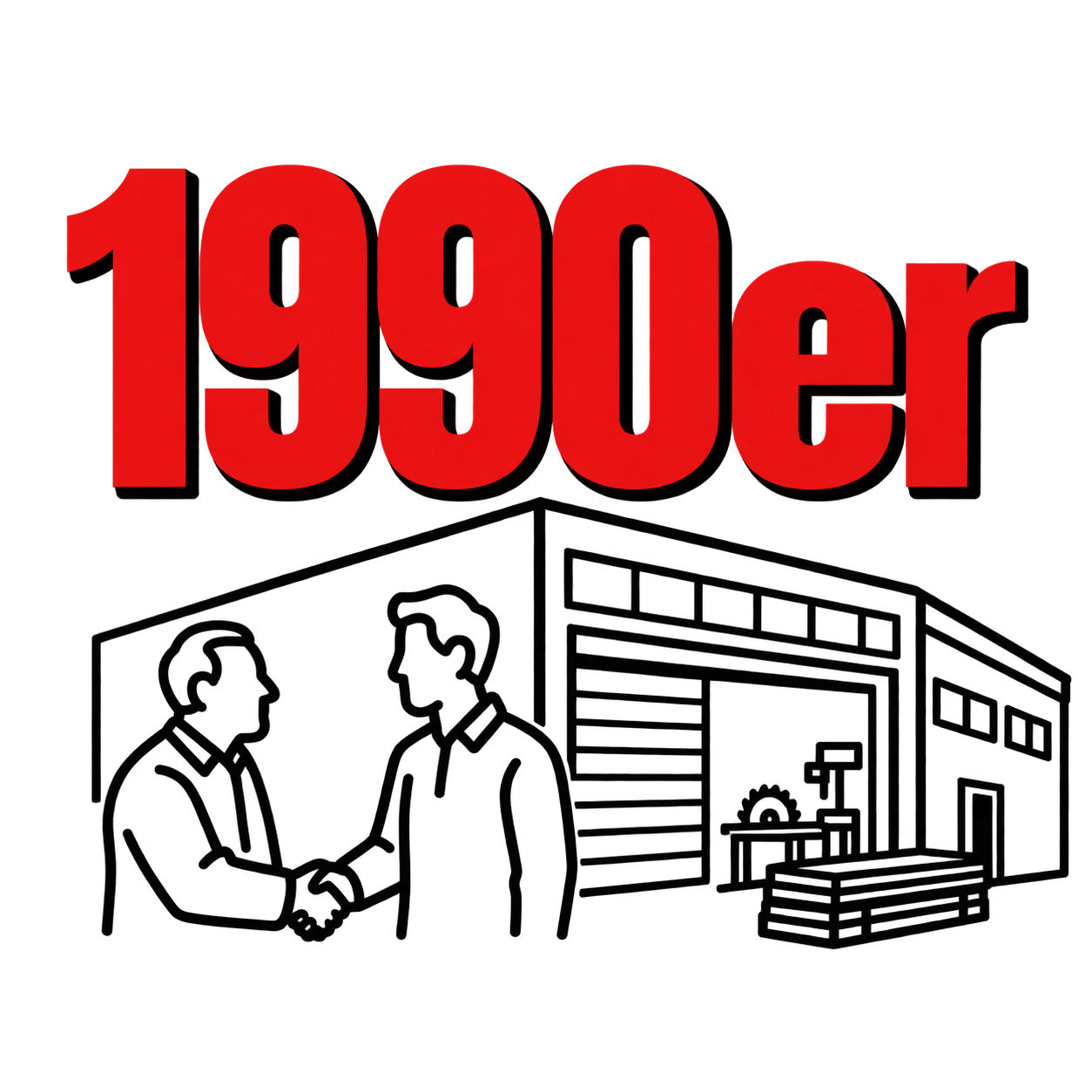 Übernahme durch die nächste Generation, Bau von Lagerhalle und Werkstatt